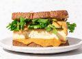 20 Minute Pan-fried Satay Tofu Sandwich